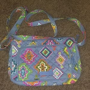 Across the shoulder Vera Bradley purse